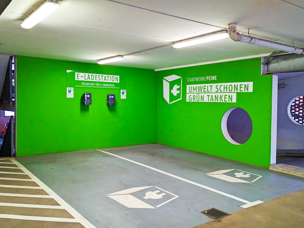 Ladestation Parkhaus Werderstraße