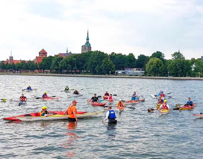 Schulung beim Paddelprofi