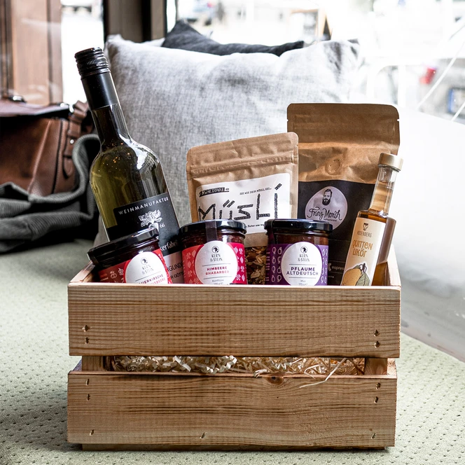 delicatessen gift basket for your meeting & conference in Leipzig