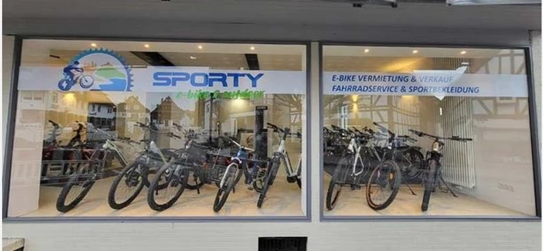 Sporty Fahrradverleih