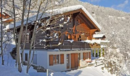 Haus im Winter