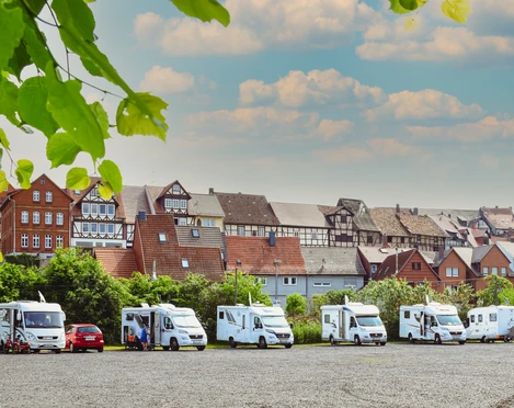 Wohnmobilstellplatz am Franzrasen