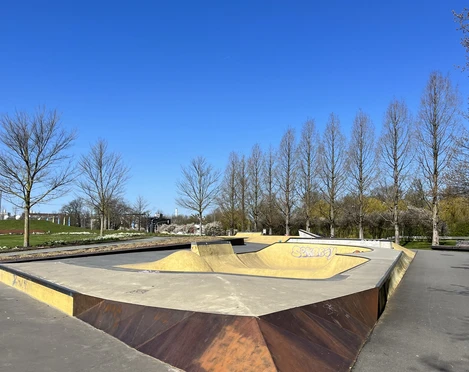 Skateanlage im Allerpark