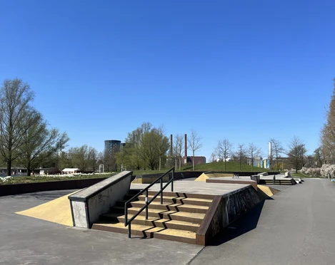 Skateanlage im Allerpark