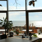 Meerblick im Bistro Naturgewalten