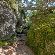 Felswandergebiet