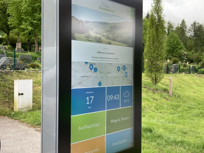 Info-Stele am Viadukt | Altenbeken