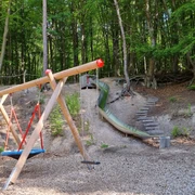 Wanderparkplatz mit Waldspielplatz