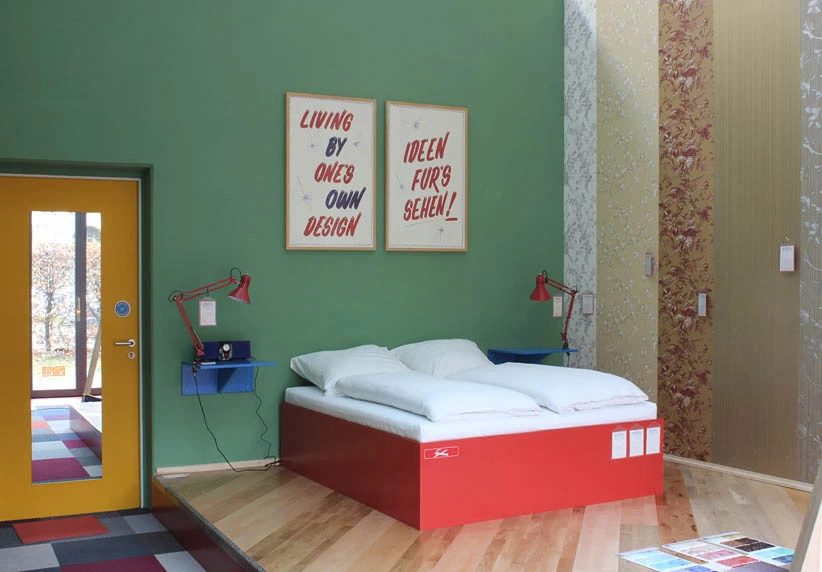 Volksboutique Hotelzimmer in der Galerie für Zeitgenössische Kunst