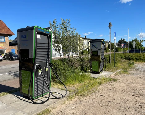 eTankstelle Andreas Nielsen Parkplatz