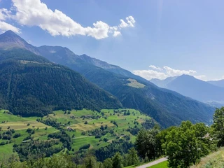 Aussicht von Laube
