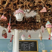 Café Snövit: Deko