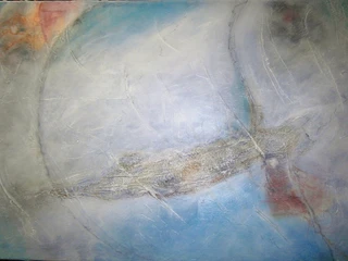 Christa Mayr-Brandl - Spuren im Eis.JPG