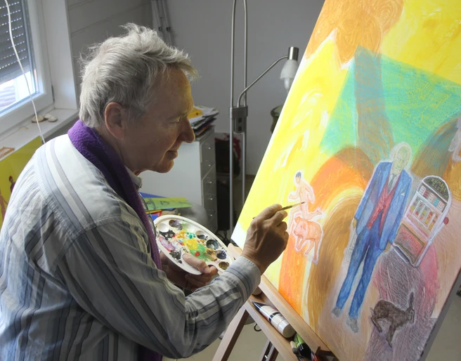 Peter Puhr-Westerheide - Beim Malen.jpg