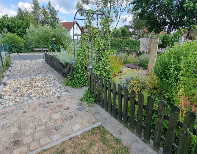 Kräutergarten im Kneipp Kurgarten Neukirchen