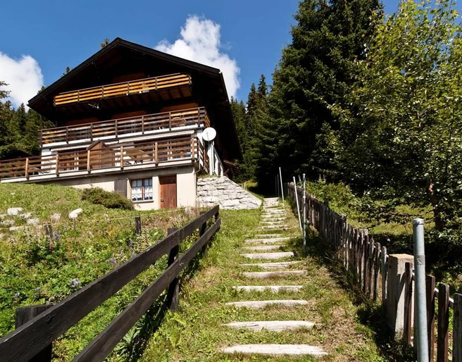 Zugang Chalet