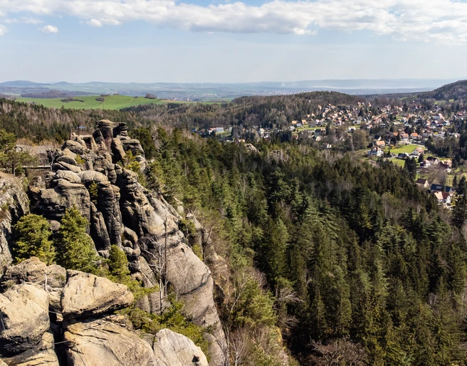 Nonnenfelsen Nonnenfelsen in JonsdorfNun's Rock in Jonsdorf