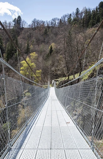 Hängebrücke Massegga