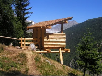 Wildbeobachtungsposten