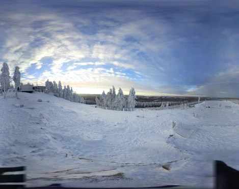 Wurmberg-Panorama im Winter