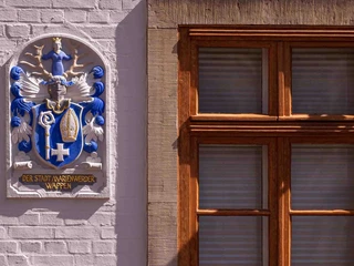 Marienwerder Wappen am Alten Rathaus Marienwerder Wappen am Alten RathausMarienwerder coat of arms on the Old Town Hall