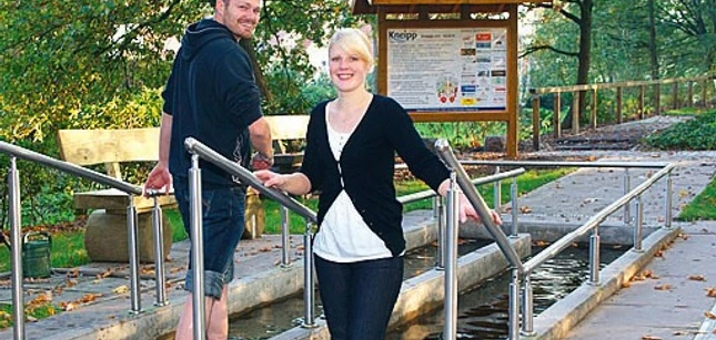 Kneipp-Erlebnisse an der Koppelschleuse
