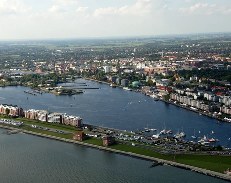 Luftaufnahme Fliegerdeich