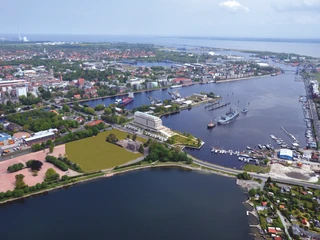 Luftaufnahme Großer Hafen