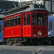 Historische Straßenbahn der Ruhrbahn