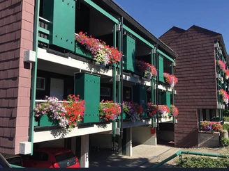 Laubengang Bergseite