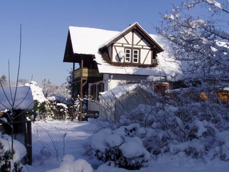 Winter im Schwarzwald Gartenhaus