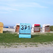 Am Strand von Hooksiel im Wangerland