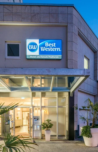 Best Western im FORUM Mülheim Außenansicht