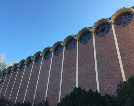 Seitenansicht St. Marien Kirche