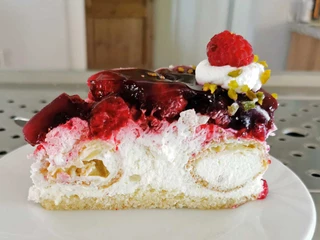 Ute´s Rad- und Wandercafé: Windbeuteltorte