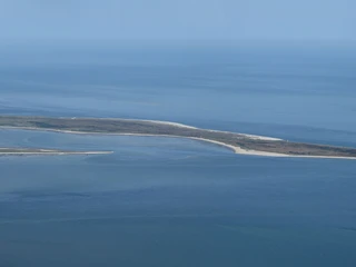 Der Lister Ellenbogen aus der Luft aufgenommen Blick aus der Luft auf den Ellenbogen