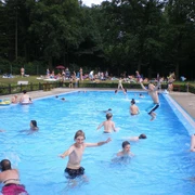 Freibad Edesbüttel Badeszene im Freibad Edesbüttel in der Südheide Gifhorn
