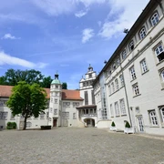 Blick in den Schlossinnenhof Blick in den Schlossinnenhof vom Gifhorner Schloss