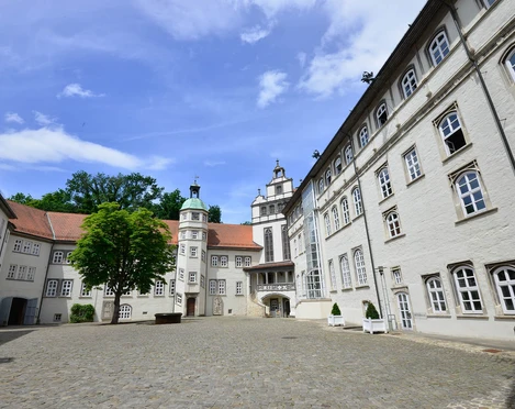 Blick in den Schlossinnenhof Blick in den Schlossinnenhof vom Gifhorner Schloss