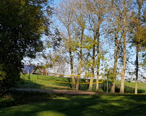 Badestelle Horst an der Eider Volleyballfeld an der Badestelle Horst an der Eider