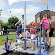 Marschenbahn-Draisine Marne