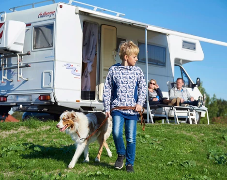 Camping in Dithmarschen (Symbolbild)