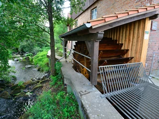 Mühlenrad Wassermühle Wahrenholz Mühlenrad der Wassermühle Wahrenholz
