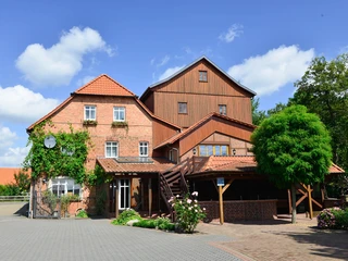 Rückseite Wahrenholzer Wassermühle Rückseite der Wahrenholzer Wassermühle