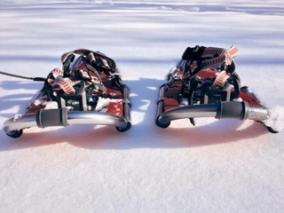 Ideal für unterwegs im Tiefschnee