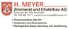 H. Meyer Zimmerei Chaletbau Logo H. Meyer Zimmerei Chaletbau Logo