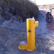 Trinkwassersäule am Strandabgang Karl-Wagner-Straße / Hundestrand auf Juist