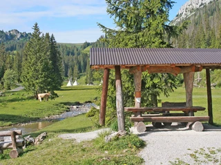 Menigboden fireplace in the wild and romantic alpine region