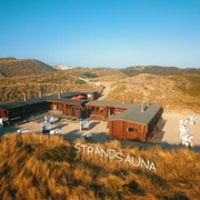 Die Lister Strandsauna von oben Strandsauna List auf Sylt