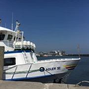 Die Adler VI im Hörnumer Hafen